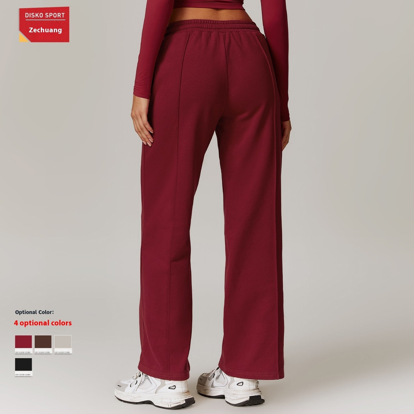 Straight Casual Pants Outdoor All-matching Sports Pants Female
