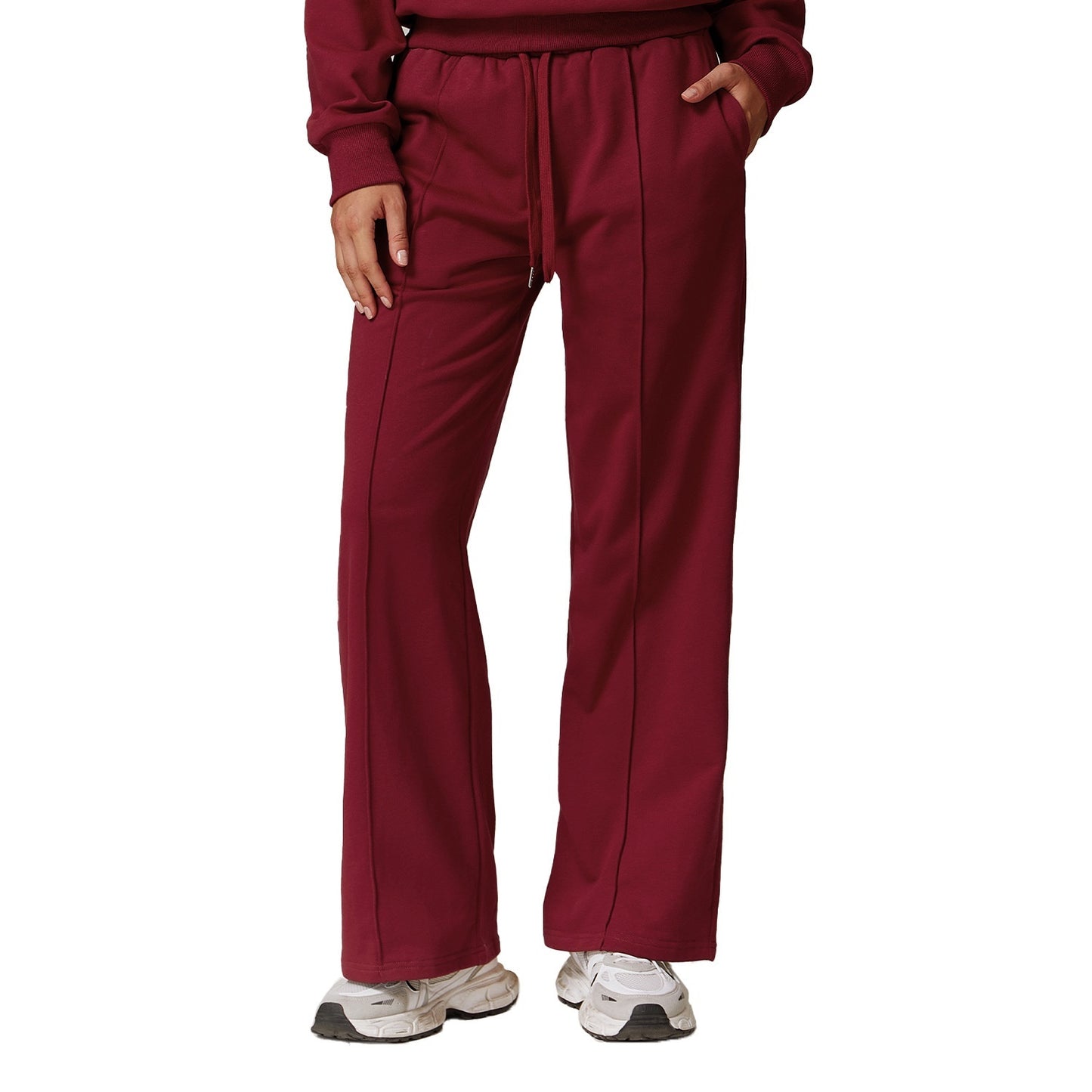 Straight Casual Pants Outdoor All-matching Sports Pants Female