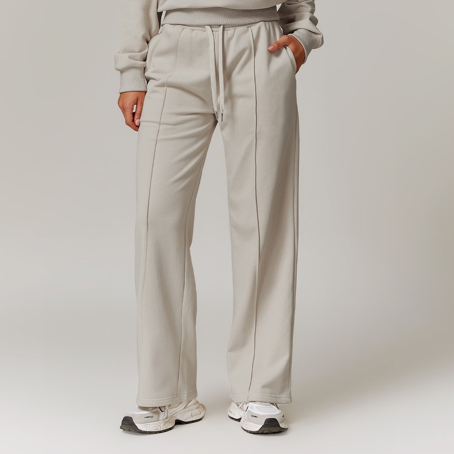 Straight Casual Pants Outdoor All-matching Sports Pants Female